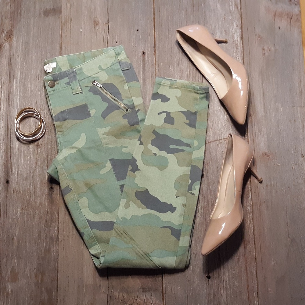 J. Crew Camo Skinny Jeans